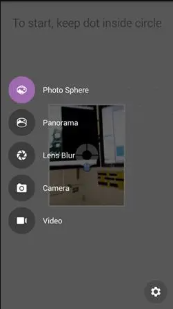 Google Camera Options