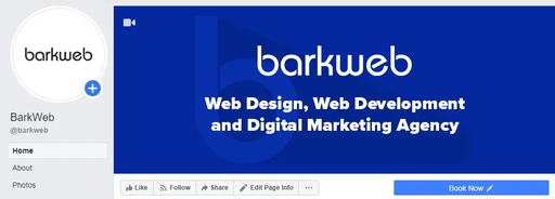 Barkweb Facebook profile