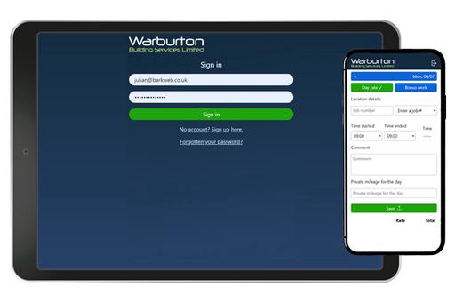 Warburton - Web Application & PWA