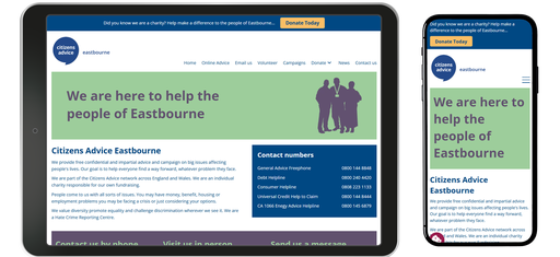 Eastbourne Citizens Advice Website