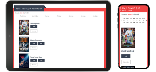 Kino Cinemas Booking System Integration