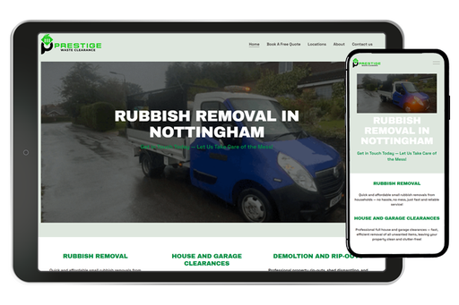 Prestige Waste Clearance - Google Ads