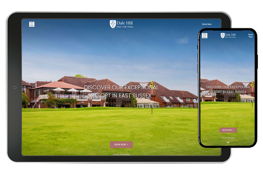 Dale Hill Hotel and Golf Club - Web Design