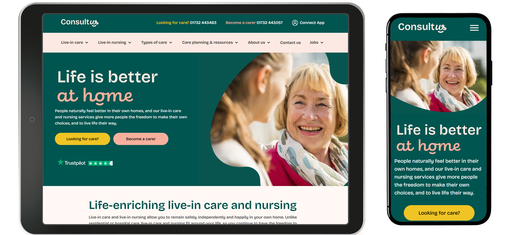 Consultus Care Web Build