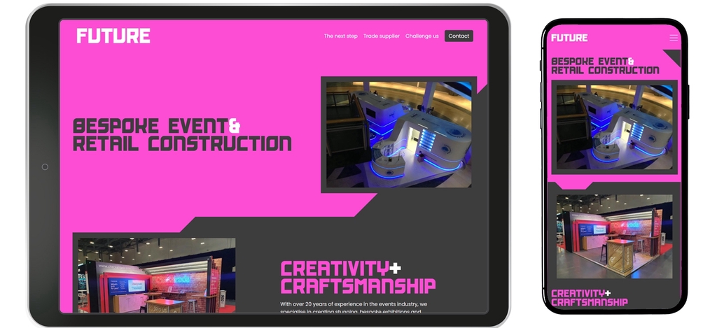 Future Displays Website Design, Web Agency - Case Study