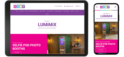 Lumimix Website