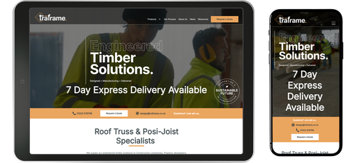 Traframe Web Design